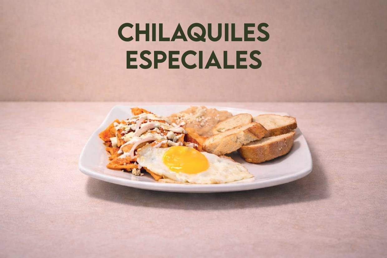 CHILAQUILES ESPECIALES