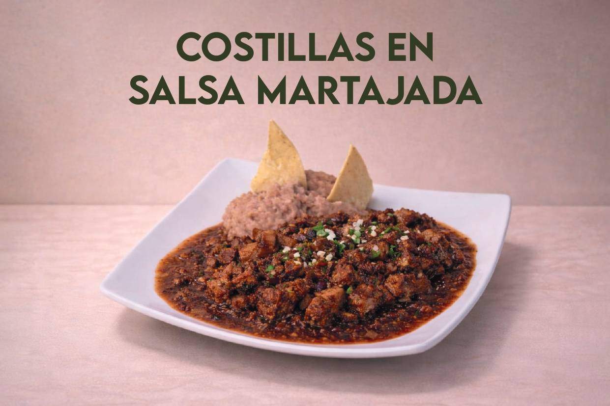 Costillas en salsa martajada