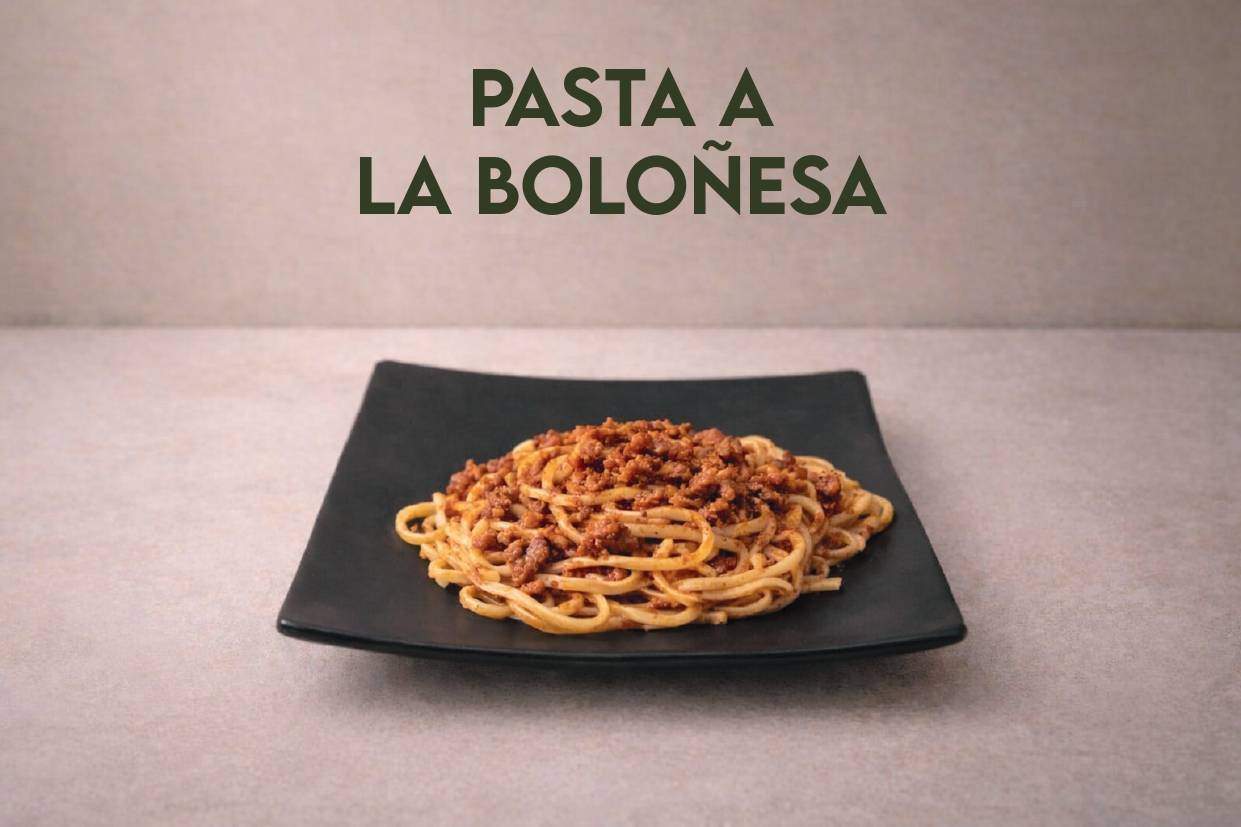 Pasta a la boloñesa